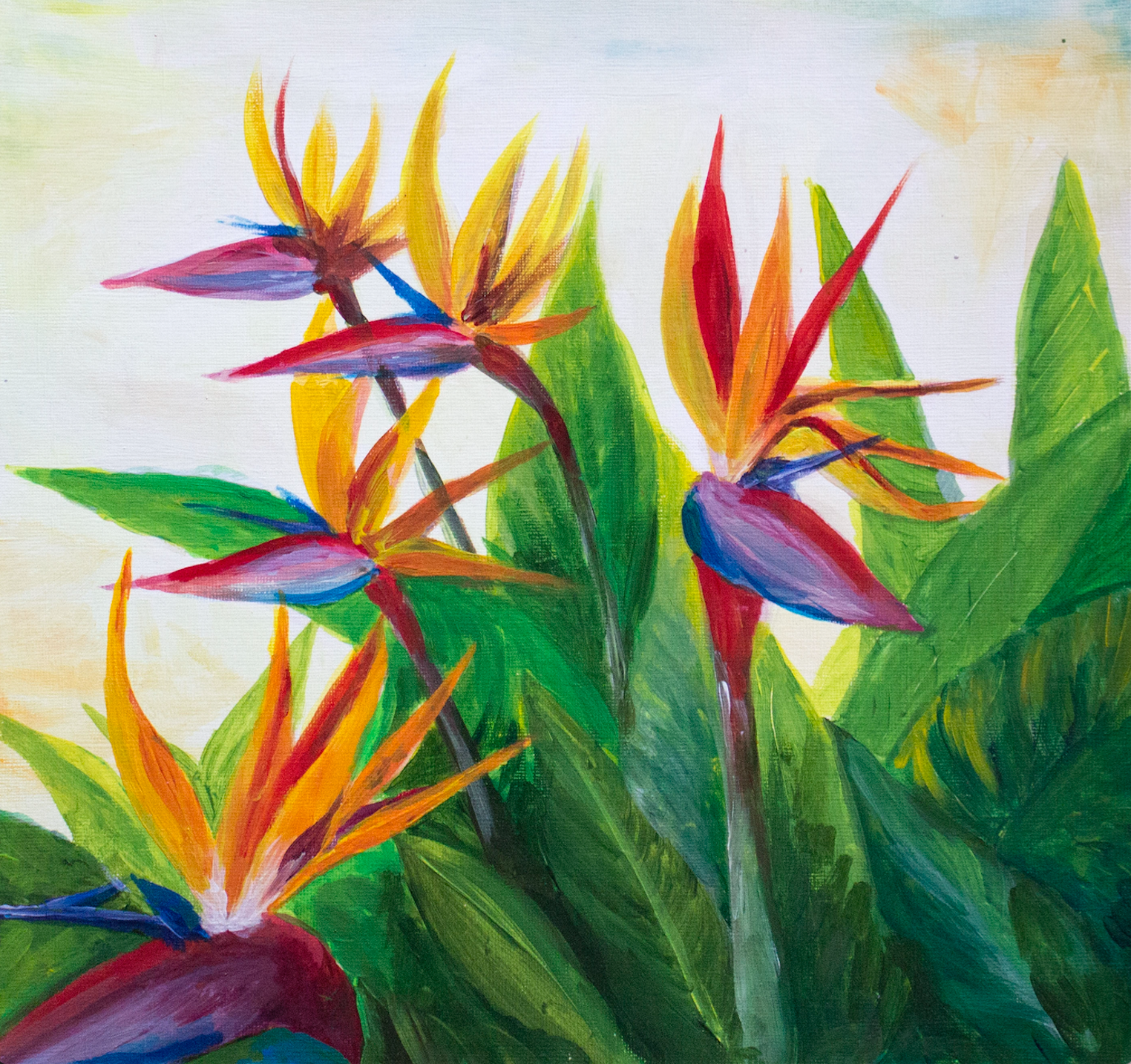 Birds of Paradise | Commision Piece (SOLD)